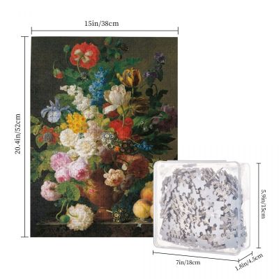 VAN DAEL – BOWL OF FLOWERS Wooden Jigsaw Puzzle 500 Pieces Educational Toy Painting Art Decor Decompression toys 500pcs