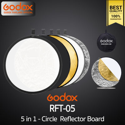 Godox Reflector RFT-05  5in1 - Circlel Reflecter วงกลม 5 in 1 -60 , 80 , 110 cm.