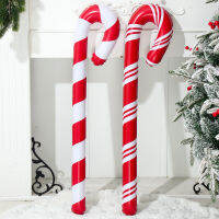 Christmas Decoration Supplies PVC Candy Canes For Christmas Christmas Inflatable Candy Canes Giant PVC Cane Decoration Xmas Ornament Supplies