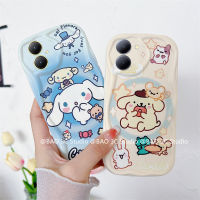 เป็นคู่ เคสโทรศัพท์ Phone Case VIVO Y27 Y36 Y78 Y02s Y02 Y02A Y02T Y01 Y15A Y15s 4G 5G เคส ซินนามอนสุนัข การ์ตูนน่ารักใหม่ ซินนามอนสุนัขปลอกนิ่มกันตก Cover 2023