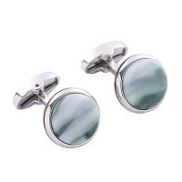 French Shirts Cufflinks High-end Mens Unisex Daily Business Banquet Wedding Fashion  Round Paint Cuff Links Gifts Cuff Link