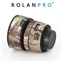 ROLANPRO เสื้อเลนส์กล้องถ่ายรูปลายพรางสำหรับ Canon EF 50มม. F1.2L เคสโทรศัพท์กันกระแทกเลนส์ USM สำหรับ SLR Canon เคสป้องกันเลนส์