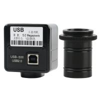 } {: {5MP Cmos กล้องไมโครสโคป USB อิเล็กทรอนิกส์ดิจิตอลเลนส์ใกล้ตาฟรีไดรเวอร์กล้องจุลทรรศน์ความละเอียดสูงกล้องอุตสาหกรรมความเร็วสูง