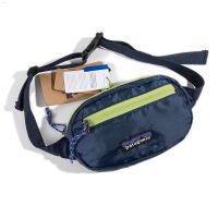 Authentic Patagonia Oblique Bata Patagonia new waist bag chest bag casual small mobile phone bag storage bag messenger shoulder 1 liter motorcycle bag