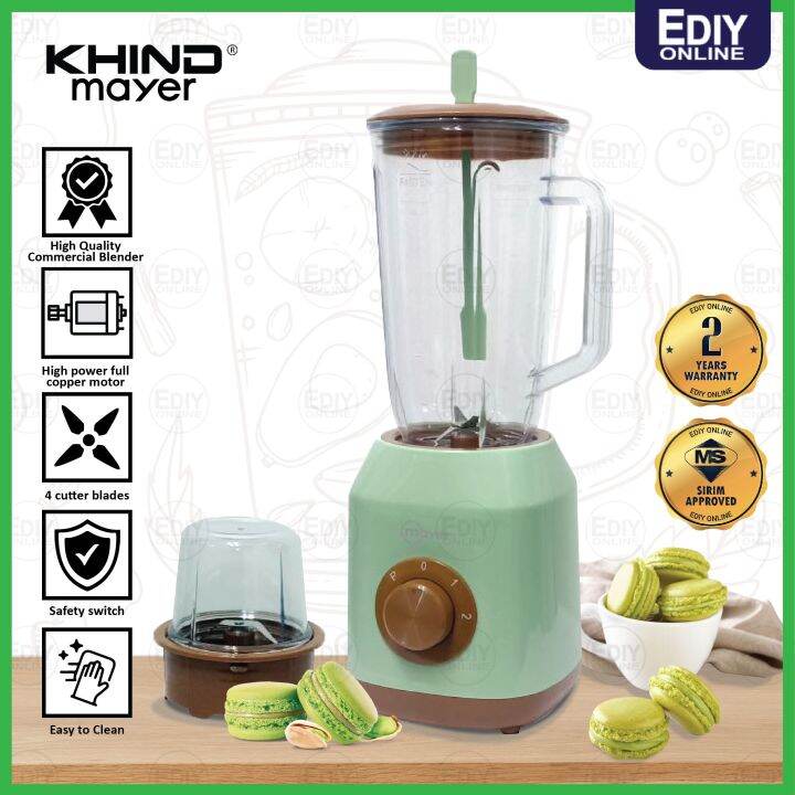 【NEW】 Khind Mistral Mayer MMBL1023 Macaron Blender Jar Food Fruit