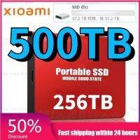 โซลิดสเตทไดรฟ์เคลื่อนที่ความเร็วสูงแบบพกพา256TB 128TB 16TB 64เทราไบต์ SSD ฮาร์ดไดรฟ์เคลื่อนที่สำหรับแล็ปท็อป