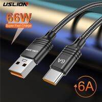 [3C electronic digital] 6A 66วัตต์สาย USB อย่างรวดเร็วชาร์จสายไฟสำหรับ S Amsung G Alaxy A53 A52 Xiaomi 12ครั้ง Pro Type C เคเบิ้ล USB-C สายชาร์จสายข้อมูล