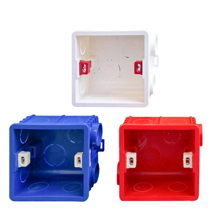 86Type PVC Internal Mount Adjustable Junction Box, Hidden Concealed