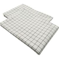 ♨ Kitchen Towel Dish Cleaning Cloth Cotton Table Napkin Tea Towel Printed Durable 40x60cm Pure Material Stripe Plaid 2PCS