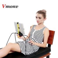 Vmonv Adjustable Tablet Stand for Ipad Mini Air 1 2 3 Pro 9.7 Bed Desktop Tablet Phone Holder for iPhone Huawei Samsung Mount