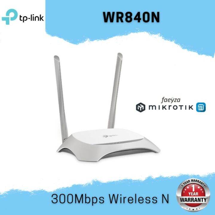 TPLink WR840N Full Setting Access Point Hotspot PPPoE Server MikroTik