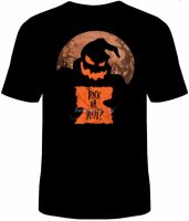 Neu Nightmare Before Christmas Oogie Boogie Unisex ฮาโลวีนผู้ใหญ่ขนาด Gratis Ongkir เสื้อยืดผู้ชายฤดูร้อน