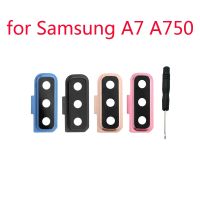 เหมาะสำหรับ Samsung Galaxy A7 2018 A750F A750โทรศัพท์เดิมใหม่ฝาหลังกระจกกล้องมองหลังที่จับ + เครื่องมือ