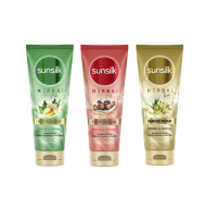 Sunsilk Herbal Fusion Conditioner 330ml. ครีมนวดผม ซันซิล สูตรสมุนไพร สกัดบริสุทธิ์จากธรรมชาติ youth renewal / damage