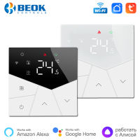 Beok Thermostat Tuya Smart Home Life Wifi Temperature Controller Warm Floor Electric Heating Gas Boiler Underfloor With Sensor