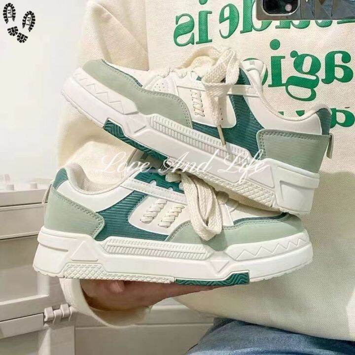 LAL Hong Kong style Skateboard shoes schoolgirl Korean version of