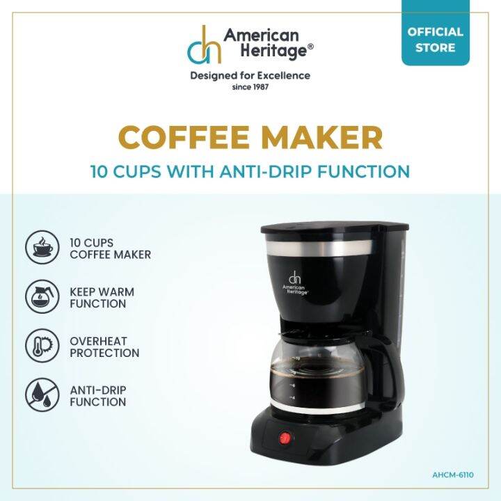 american heritage coffee maker ahcm 6110