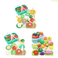 blg Children Utensils Fruit  Vegetables Accessories Model  1Set Pretend-Play Toy 【JULY】