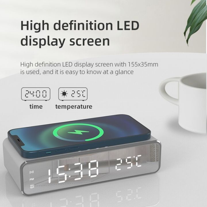 wireless-charger-time-alarm-clock-led-digital-thermometer-earphone-phone-chargers-fast-charging-dock-station-for-iphone-samsung