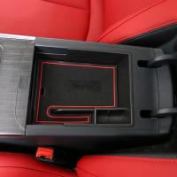 [Xiaofeitian Auto Supplies] รถ Central Storage Armrest กล่องกล่องเก็บสำหรับ Changan UNI T 2020 2021อุปกรณ์เสริม ABS จัดเก็บ