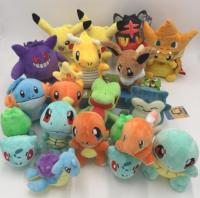 15 Styles Mixed Pokemon Charmander Bulbasaur Squirtle Snorlax Dragonite Eevee Plush Toy For Kids Christmas Gift