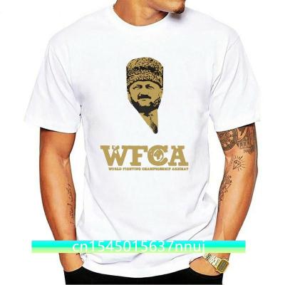 Chechnya Wfca Akhmad Fight Club T Shirt Chechen Republic T Shirt Homme Tees Men Short Sleeves