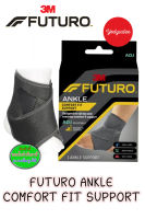 FUTURO Comfort Fit Compression Ankle Support, Adjustable  ฟูทูโร่ คอมฟอร์ท-ฟิต ชนิดปรับกระชับได้ อุปกรณ์พยุงข้อเท้า