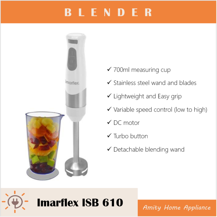 Imarflex Immersion Blender ISB 610 Lazada PH