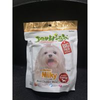 CGD ขนมสุนัข jerhigh milky ขนมสุนัข  420 กรัม ห่อใหญ่สุดค้ม ขนมหมา  ขนมสัตว์เลี้ยง