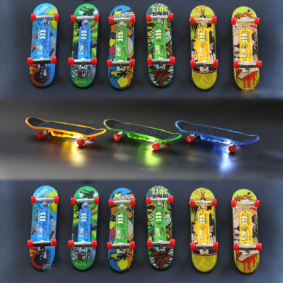 Plastic Luminous Finger Scooter Toys Novelty Relief Stress Decompression Toys for Children and Adults Stress Relief Toy