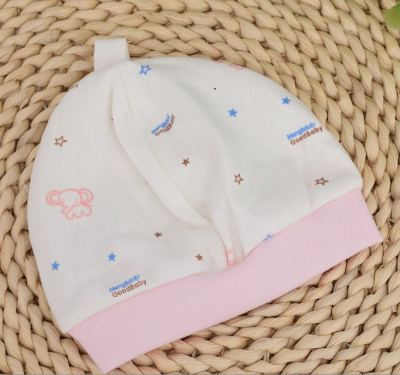 kiss baby  ในไทยพร้อมส่ง หมวกเด็ก 0-3months newborn MM001