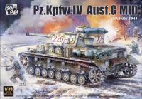 BT-033ชายแดน1/35 Pz.kpfw.iv AUS F.G ชุดอาคารชุดประกอบโมเดลกลาง