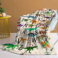 【CW】ﺴ♙☼  Throw Blanket Colourful with Words Printed for Couch Sofa Bed Room