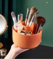 【YD】 360° Rotatable Round Makeup Desktop Vanity Holder Organizer Large Capacity Storage