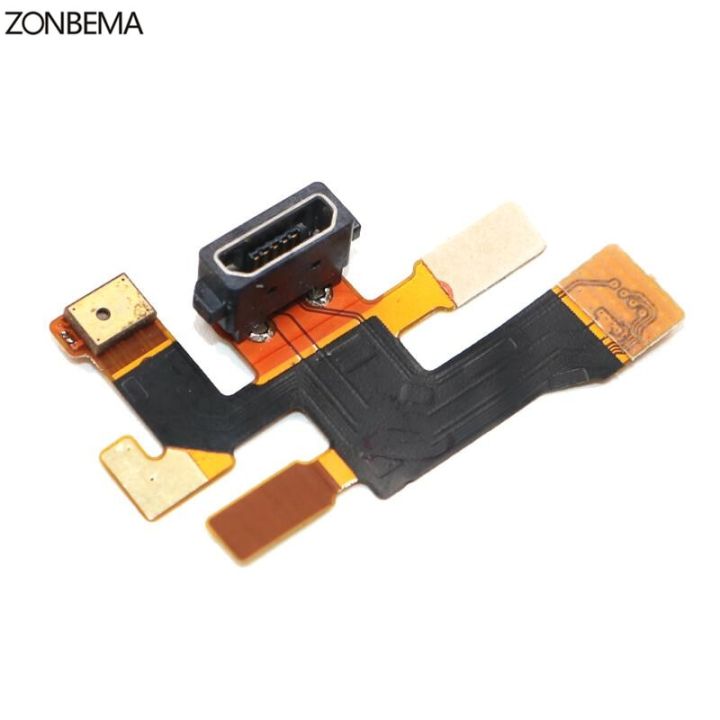 Zonbema คอนเนคเตอร์สำหรับชาร์จ Nokia Lumia 1020 Mic Flex Cable ขั้วต่อพอร์ตไมโครยูเอสบีแท่นชาร์จ