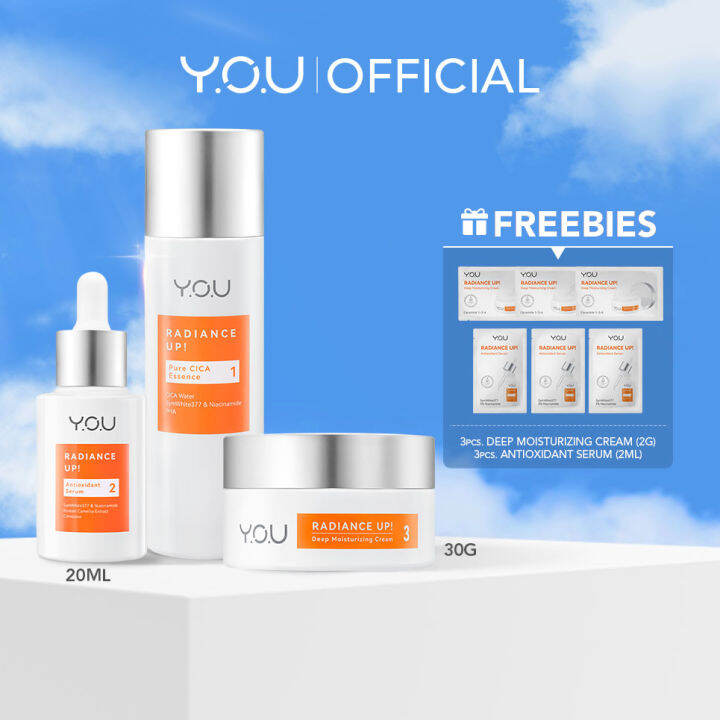 Y.O.U Radiance Up Complete Set | Lazada PH