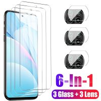 6 In 1 Screen Protector Tempered Glass For Xiaomi Mi 10T Lite 5G Camera Lens 10 T Lite Mi10 tlite Mi10t 10tlite Protective Film