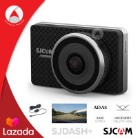 SJCAM SJDASH+ SJDASH Plus กล้องติดรถยนต์ + สมาร์ท Dash กล้อง FullHD 1080p Recording ADAS เครื่องบันทึกวิดีโอตำแหน่ง GPS WiFi WDR Night Vision Car DVR Action Camera กล้องหน้ารถ บันทึกภาพ คมชัด คุณภาพสูง แม้ในเวลากลางคืน รับประกัน 1ปี