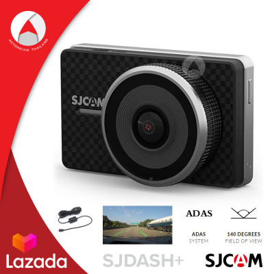 SJCAM SJDASH+ SJDASH Plus กล้องติดรถยนต์ + สมาร์ท Dash กล้อง FullHD 1080p Recording ADAS เครื่องบันทึกวิดีโอตำแหน่ง GPS WiFi WDR Night Vision Car DVR Action Camera กล้องหน้ารถ บันทึกภาพ คมชัด คุณภาพสูง แม้ในเวลากลางคืน รับประกัน 1ปี