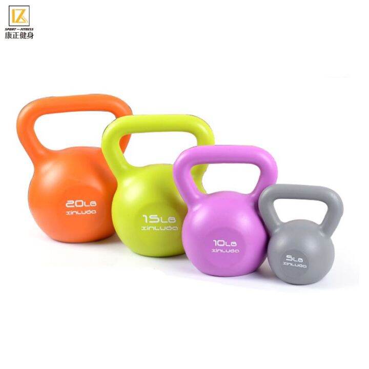 520 LBS Candy Colored PVC Kettlebell Kettlebells Sports High Quality