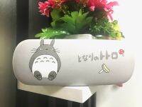 TOTORO  GRAY กล่องแว่น กล่องแว่นตา ตลับแว่น  ลายการ์ตูน Glasses case ลาย MUSHROOM   โทโทโร่ เทา เห็ด    ผลิตจากวัสดุอย่างดี น่าใช้งาน สวยงาม น่าสะสม NPNN