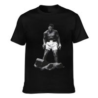 Muhammad Ali Over Liston Fabric Korean Mens Short Sleeve T-Shirt