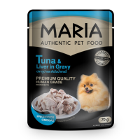 MARIA Dog สูตรปลาทูน่าหน้าตับไก่ในเกรวี่