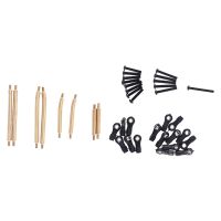 8Pcs Brass High Clearance Suspension Link Rod Set 9749 for Traxxas TRX4M TRX4-M 1/18 RC Crawler Car Upgrade Accessories Kit