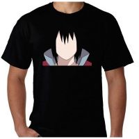 New เสื้อยืดลายกราฟฟิก Sasuke 75-KU19 discount