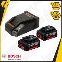 BOSC Starter Kit (แท่น+แบตเตอรี่) 18 V แท่นชาร์จ+แบตเตอรี่ (1 Charger + 2 Battery) 4.0Ah 18V