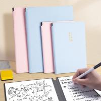 Whiteboard Notebook Erasable A4/A5 Scribbling Pad Mini Scribbling Pad Reusable Desktop Memo Board with Marker Pen Holder Note Books Pads