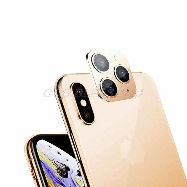 sale-anskukducha1981-ฝาครอบเลนส์กล้องใหม่สำหรับ-iphone-x-xs-xs-max-วินาทีเปลี่ยนสำหรับ-iphone-11-pro-เลนส์สติกเกอร์ดัดแปลงกล้องลดการจัดส่ง