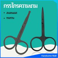 H.S. กรรไกร ตัดขนจมูก  ตัดเล็ม ตัดขนคิ้ว สแตนเลส  ใช้ได้หลายอย่าง beauty scissors