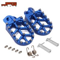 Newprodectscoming Motorcycle CNC Foot Pegs Pedals Rests Footpegs With Pin Spring For Husqvarna TC125 TC250 TE125 TE150 TE250 TE300 FC FE FS 450